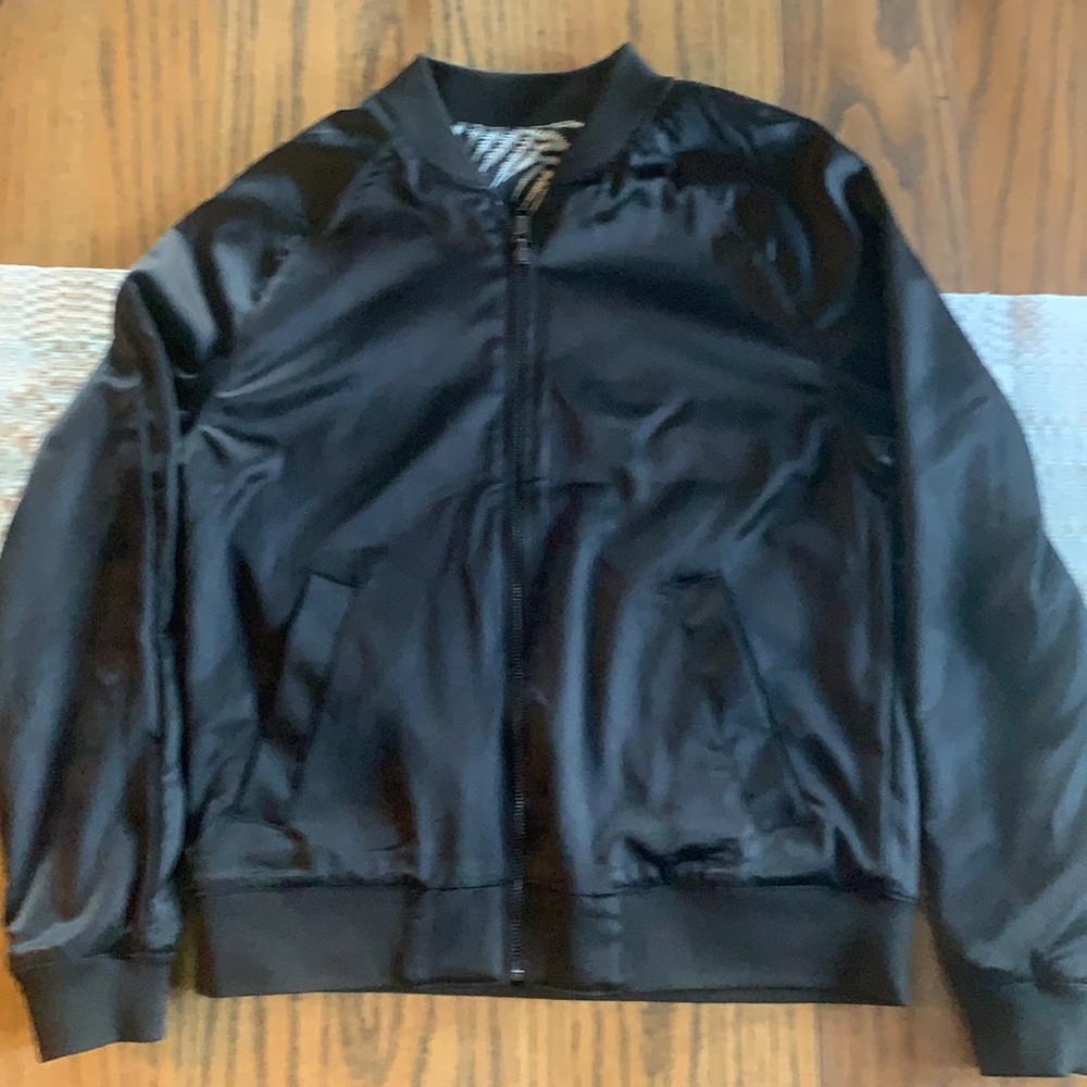 H&M Reversible Satin Bomber
